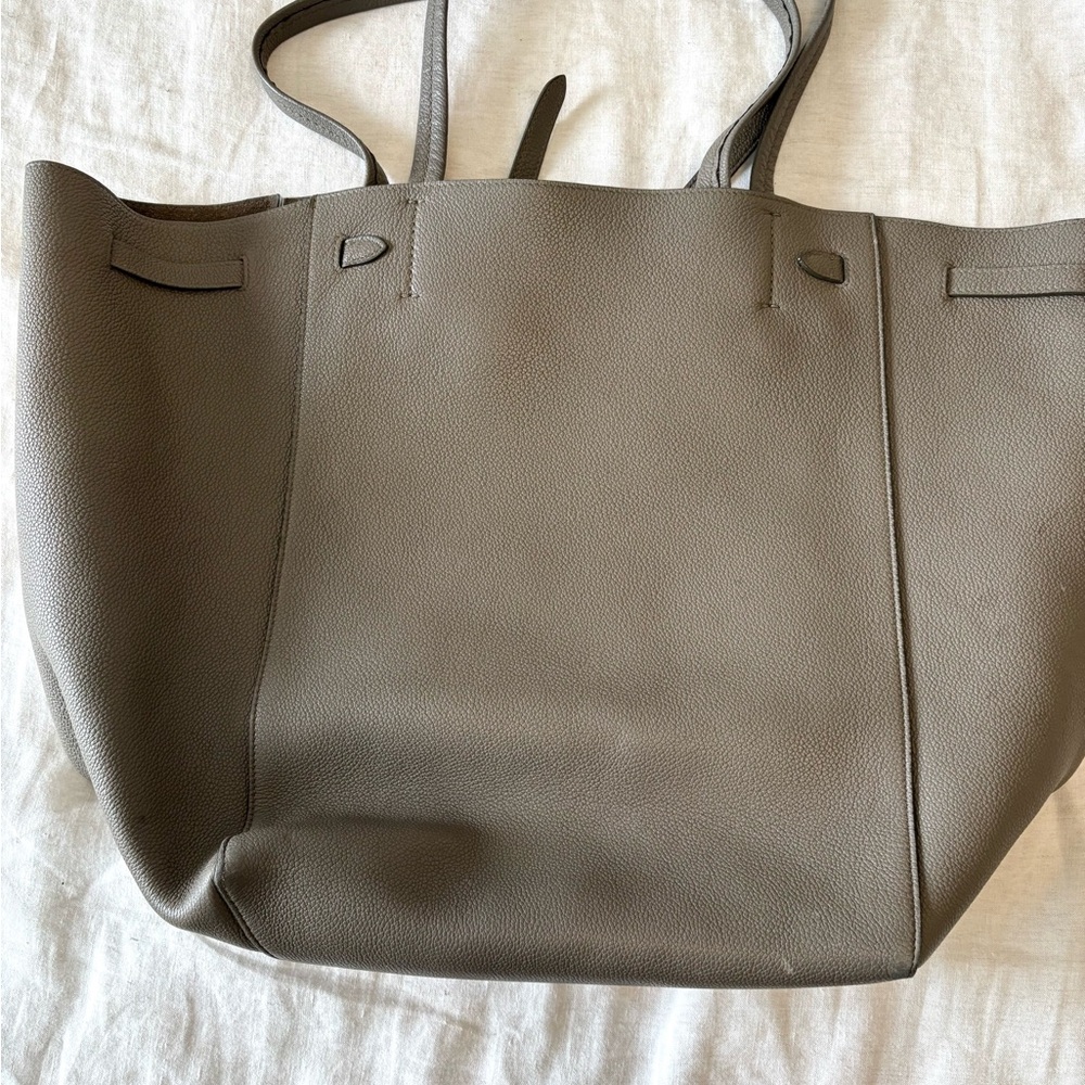 Celine Cabas Tote Bag Small Gray - Picture 6 of 8